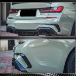 BMW 3 Series G20 2019-2022 Rear Bumper Splitters Dry Carbon Fiber