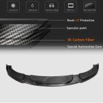 BMW 5 Series F10 M Sport Sedan 2012-2016 Front Bumper Lip Carbon Fiber/FRP