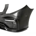 Mercedes Benz V Class W447 Vito 2015-2019 Front Bumper Lip Dry Carbon Fiber