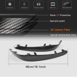 Mercedes Benz W205 C205 A205 C63 AMG Pre-facelift 2015-2019 Front Fog Lamp Covers Carbon Fiber