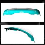 Audi A3 S line S3 8V Sedan 2013-2020 Rear Trunk Spoiler Dry Carbon Fiber