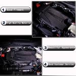 Honda Civic 10th 2016-2021 Engine Cover Trim Dry Carbon Fiber