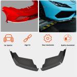 Lamborghini Huracan 2014-2018 Front Bumper Splitters Carbon Fiber