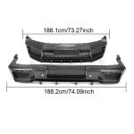 Mercedes Benz G Class W463 2019UP Front Rear Bumper Dry Carbon Fiber