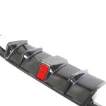 Volkswagen VW Golf 7.5 7.5GTI 7.5R-line 18-20 Rear Diffuser with LED Carbon Fiber