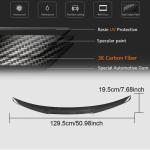 BMW 5 Series G30 F90 M5 2017-2023 Rear Trunk Spoiler Carbon Fiber