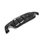 Infiniti Q50 Sedan 2014-2017 Rear Bumper Diffuser With LED Brake Light Carbon Fiber