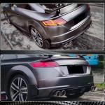 Audi TT Sline TTS TTRS MK3 8S 2015-2018 Rear Bumper Splitters Carbon Fiber