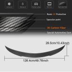 Mercedes Benz C-Class W205 2015-2021 Rear Trunk Spoiler Carbon Fiber