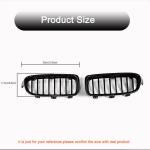 BMW 3 Series F30 F35 Sedan 4-Door 2013-2018 Front Grille Carbon Fiber