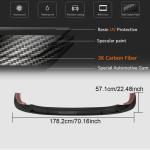 Audi RS3 8Y Sedan Dry Carbon Fiber Front Bumper Lip 2022–2023