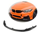 BMW F80 M3 F82 F83 M4 2014-2019 Front Bumper Lip Carbon Fiber