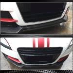 Audi TTS 08-14 TT 13-14 MK2 8J Pre-facelift Front Bumper Lip Carbon Fiber