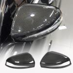 Mercedes Benz W205 W213 W222 Carbon Fiber Mirror Cover Replacement Style Pair LHD