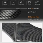 Honda Civic Coupe 2016-2018 Front Bumper Lip Carbon Fiber