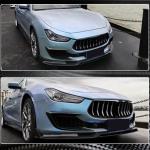 Maserati Ghibli Base Sedan 2018-2020 Front Bumper Vents Carbon Fiber