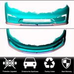 Tesla Model S 2021-2023 Front Bumper Lip Carbon Fiber