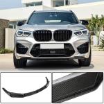 BMW X3M F97 X4M F98 Pre-LCI 2019-2021 Front Bumper Lip Carbon Fiber