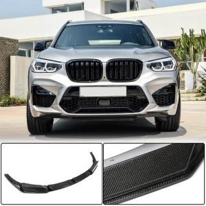 BMW X3M F97 X4M F98 Pre-LCI 2019-2021 Front Bumper Lip Carbon Fiber