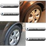 Audi Q7 SQ7 Sline 2006-2015 Wheel Arch Fender Flares Glossy Black PU