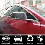 Tesla Model 3 2016-2023 Replacement Style Mirror Covers Dry Carbon Fiber