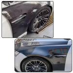 Carbon Fiber Side Fender Vent for BMW E90 325i 328i 330i Base Sedan 4-Door 2005-2013 Front Air Intake Scoop Cover Trim Factory Outlet 1Pair