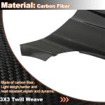 Carbon Fiber Side Fender Vent for BMW 4 Series F32 F36 M Sport 2Door 4Door 2014-2018 Front Air Intake Scoop Cover Trim 1Pair Factory Outlet