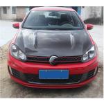 Volkswagen VW Golf 6 MK6 GTI R/R20 2010-2014 Engine Bonnet Hood Cover Carbon Fiber
