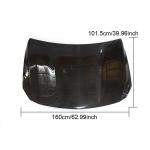 Mercedes Benz GLA Class X156 AMG Sport Utility 2015-2020 Engine Bonnet Hood Cover Carbon Fiber