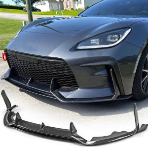 Carbon Fiber Front Bumper Lip for Toyota GR86 &for Subaru BRZ 2022-2024 | Abrasion-Resistant Robust Lip Body Kit Bumper Splitter Auto Parts Anti-Collision Protection