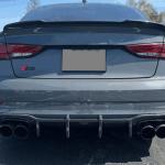 2017 Audi A3 S Line / S3 8V.5 Rear Bumper Diffuser Lip Carbon Fiber / FRP
