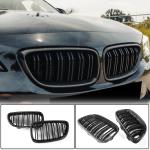 BMW 2 Series F22 F23 F87 M2 2014-2019 Dual Slats Front Grille Carbon Fiber