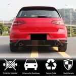 Volkswagen VW Golf 7 MK7 Base/GTI 2014-2016 Rear Bumper Diffuser Carbon Fiber