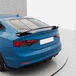 Audi A5 Sline S5 2017-2019 Carbon Fiber Aero Body Kit(Front Lip, Side Skirts, Rear Diffuser & Trunk Spoiler)