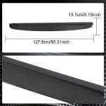Tesla Model 3 2023 Dashboard Decorative Bright Strip Interior Dry Carbon Fiber