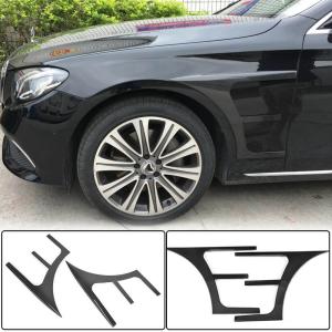 Mercedes Benz E Class W213 Sport E43 AMG 2017-2019 Side Fender Moulding Vents Carbon Fiber