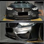 BMW F80 M3 F82 F83 M4 2014-2019 Front Bumper Lip Carbon Fiber