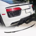 Audi R8 V10 Gen 2 Coupe 2016-2019 Rear Trunk Spoiler Carbon Fiber