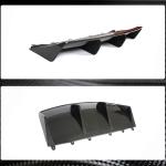 Porsche Taycan 9J1 Turbo S 2019-2021 Rear Bumper Diffuser Dry Carbon Fiber