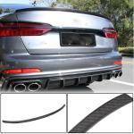 Audi A6 Sline S6 C8 Sedan 2019UP Rear Trunk Spoiler Carbon Fiber