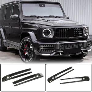 Mercedes Benz W463 G63 AMG 2019 Fog Lamp Covers Dry Carbon Fiber