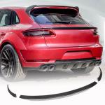 Porsche Macan Sport Utility 4-Door 2014-2018 Rear Middle Spoiler Carbon Fiber/FRP
