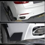 BMW X6 F16 M Sport 2015-2019 Rear Bumper Splitters Carbon Fiber