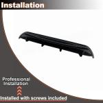 Gloss Black Rear Diffuser for Alfa Romeo Stelvio Sport Utility 2017-2023 ABS Lower Bumper Lip Spoiler Body Kit Factory Outlet