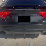 Audi A7 Sline S7 C7 Pre-facelift 2011-2014 Rear Bumper Diffuser Carbon Fiber/FRP