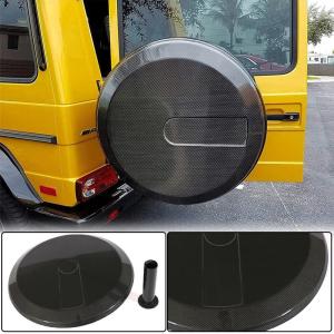 Mercedes Benz W463 G500 G550 G55 G63 G65 AMG 2004-2018 Spare Wheel Tire Cover Dry Carbon Fiber