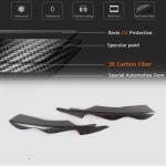 Audi A4 Sline S4 B8.5 Sedan Facelift 2013-2016 Headlight Eyebrows Eyelids Carbon Fiber