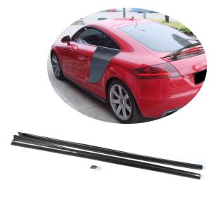 Audi TT MK2 8J 2-Door 2008-2010 Side Skirts Carbon Fiber