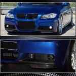 BMW 3 Series E90 M Sport Pre-LCI 2005-2018 Front Bumper Splitters Carbon Fiber