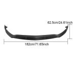 Mercedes Benz A Class (W177) V177 Sport A200 A250 Sport 2019UP Front Bumper Lip Carbon Fiber/FRP